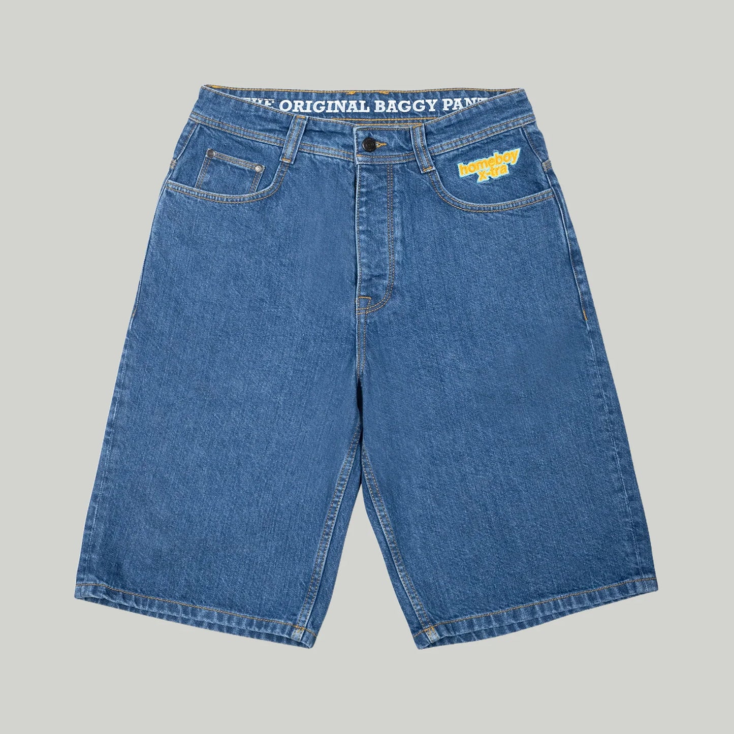 bermuda shorts Homeboy x-tra baggy jorts washed blue tg 29 - 31