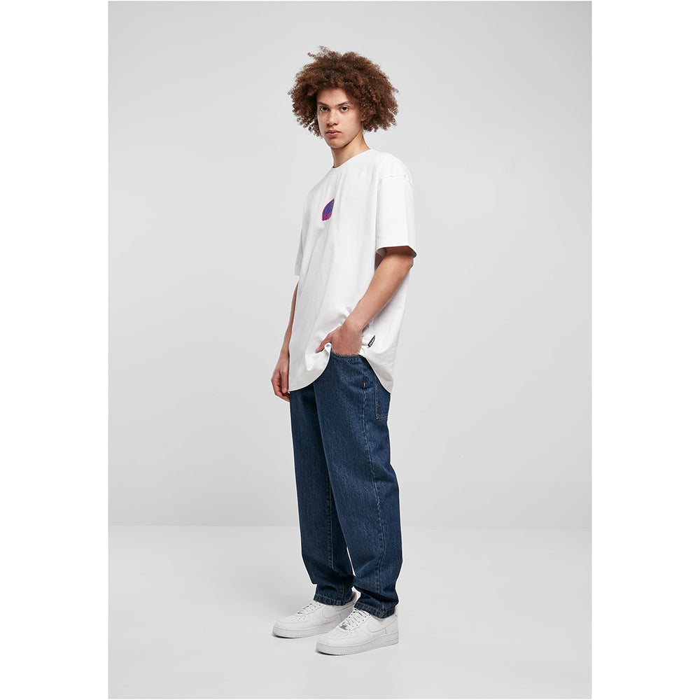 jeans baggy SOUTHPOLE Embroidery Denim indigo
