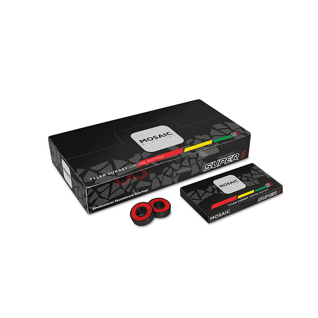 cuscinetti Skate Mosaic Super 1 Tyler Surrey Abec 7 Bearings set da 8