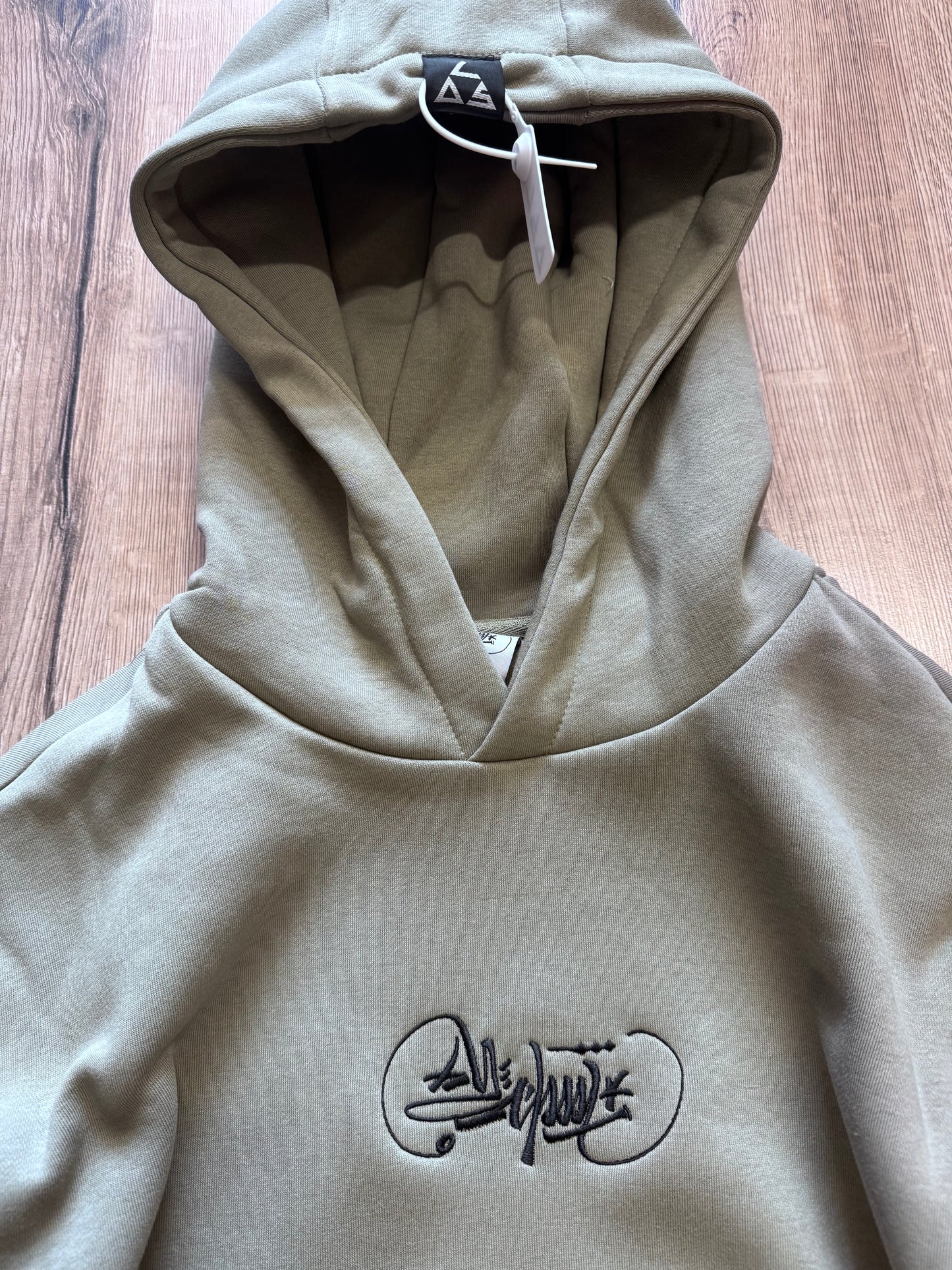 felpa cappuccio OldschoolPesaro® Thermal hoodie 2026 green Tg XL