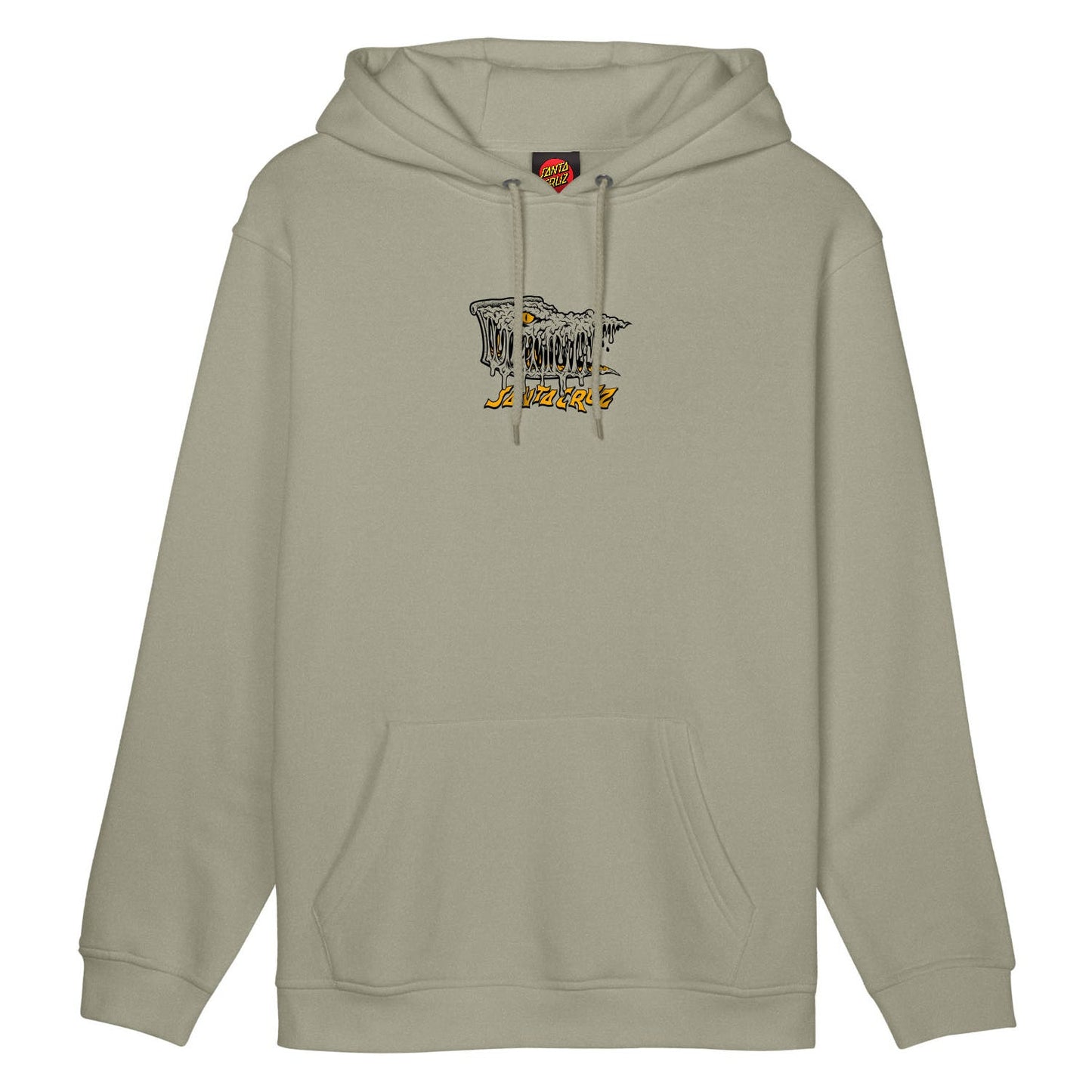 felpa cappuccio Santacruz braun Fever dream hood stone grey