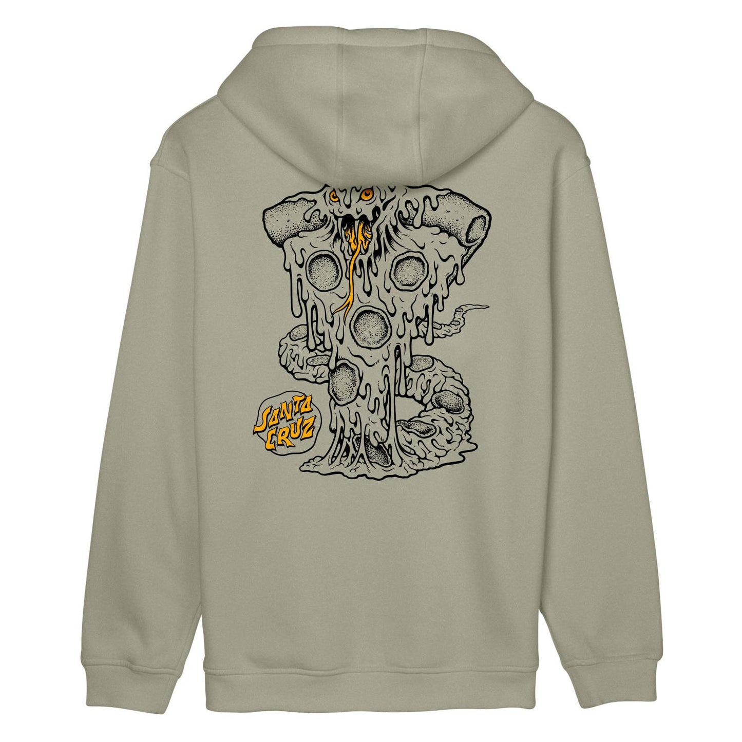 felpa cappuccio Santacruz braun Fever dream hood stone grey