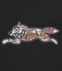 t-shirt Ice Cream choc chip running dog black 2026