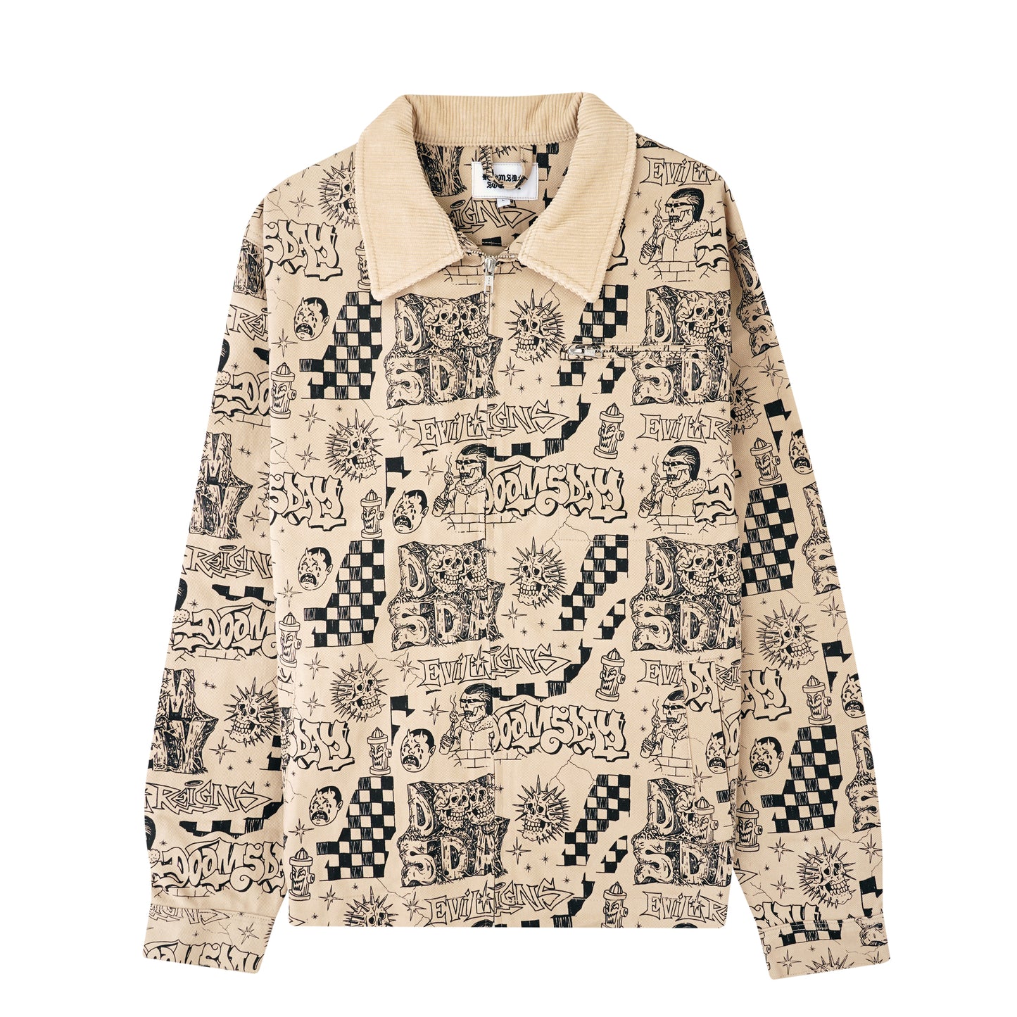 giacca Doomsday Attitude allover jacket S M L