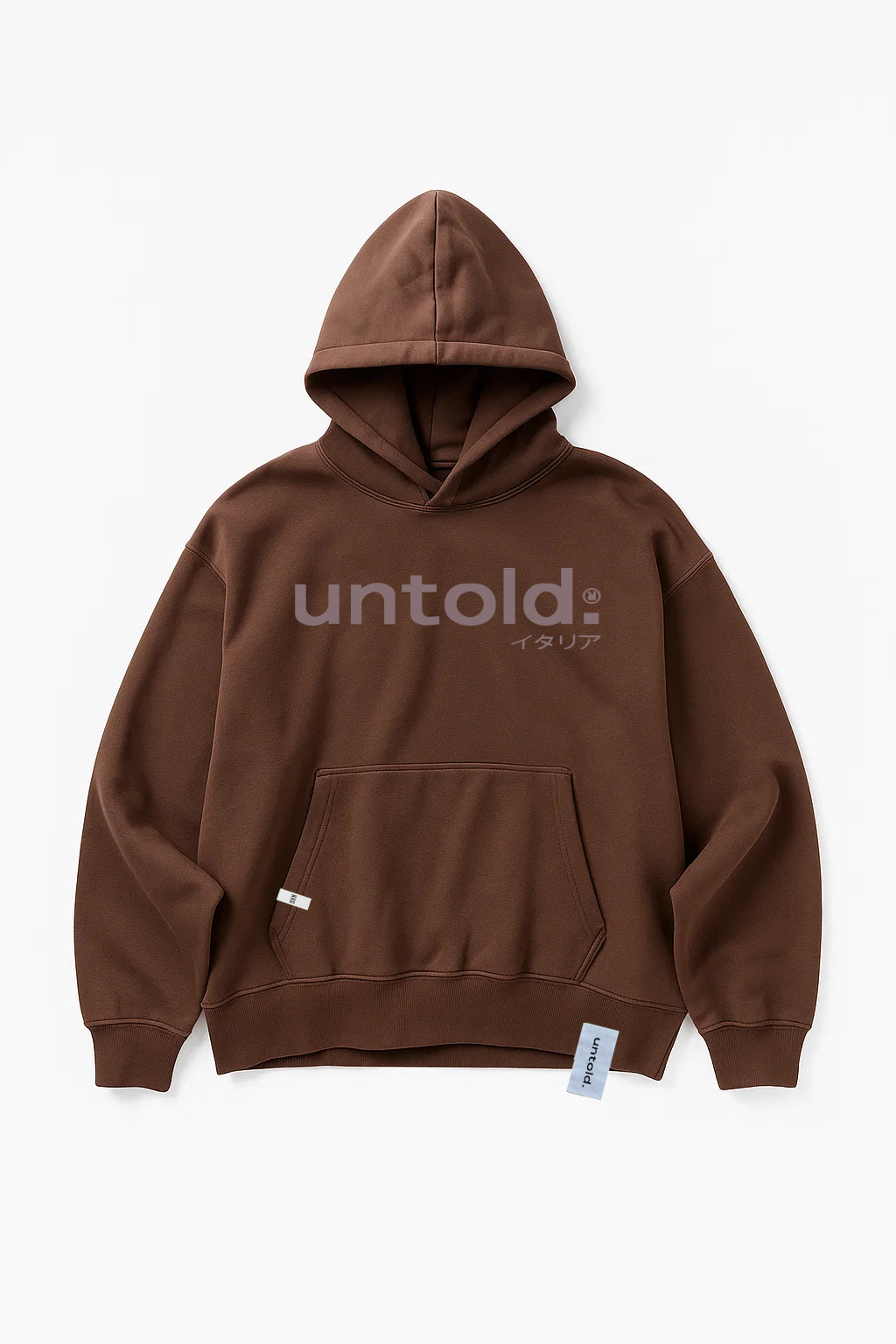 felpa oversize Untold.® Chūō hoodie green unisex