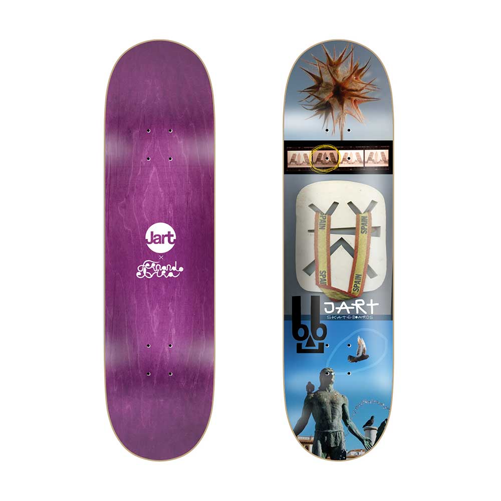 tavola skate Jart Fernando Elvira 8.5 deck compreso grip