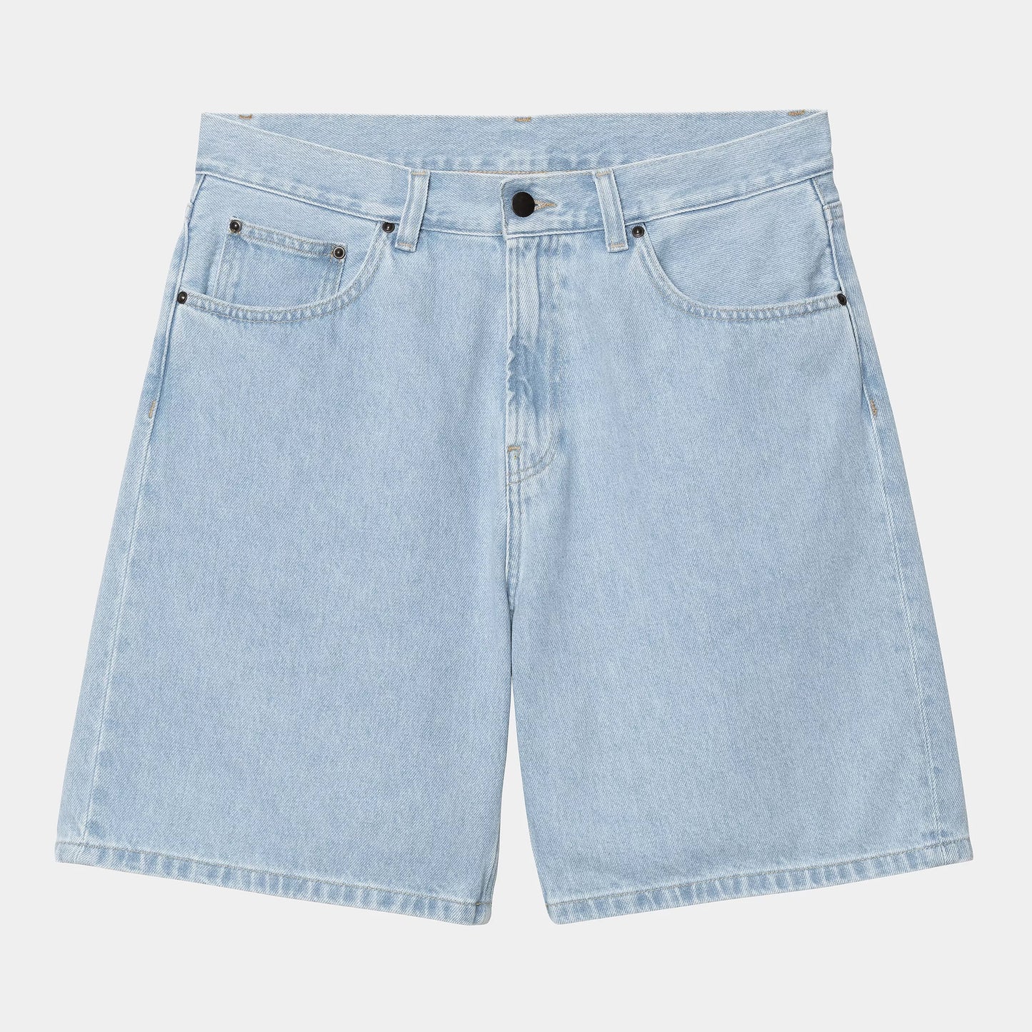 bermuda jorts Untold.® Tsukiji baggy clear denim