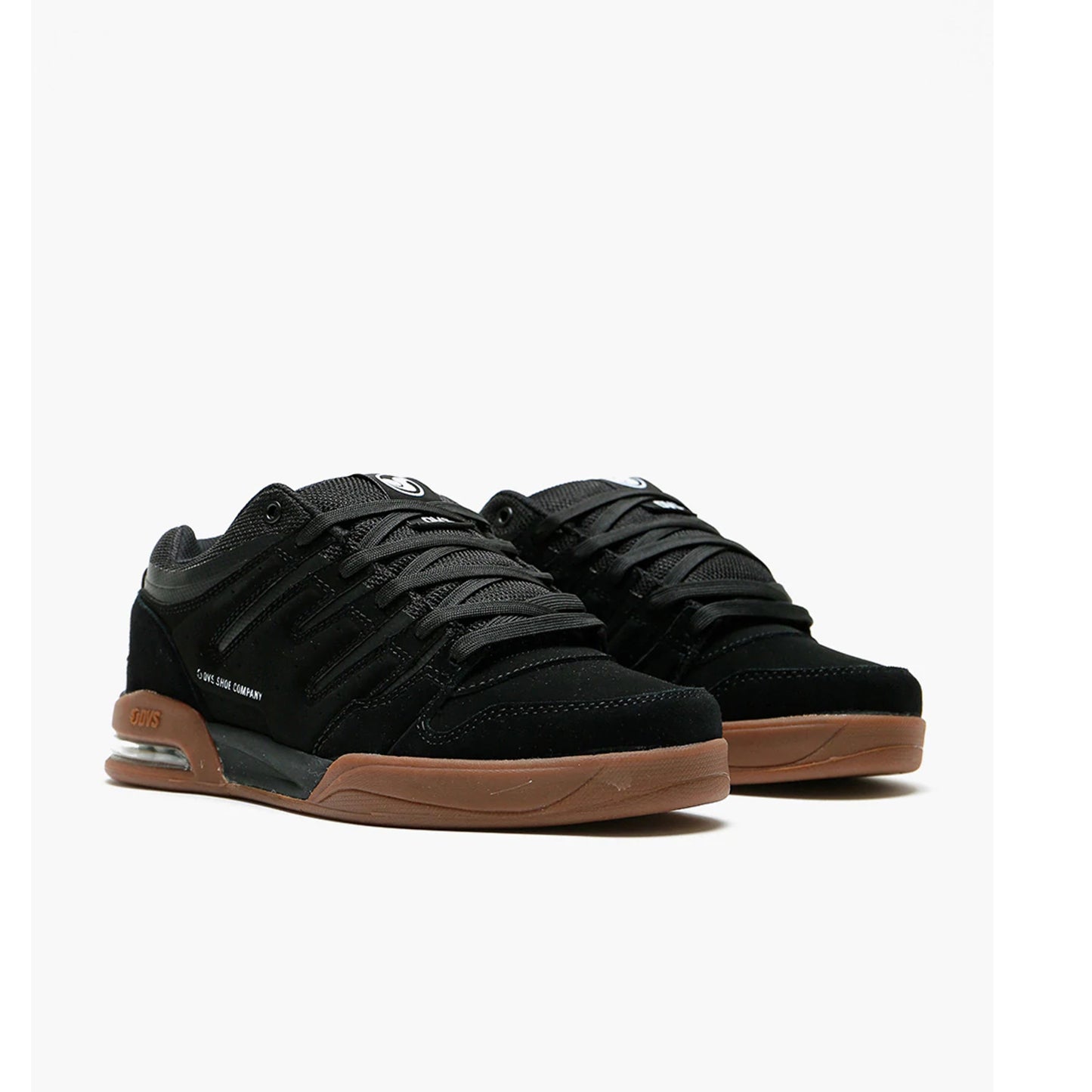 scarpe skate dvs Tycho black gum suede
