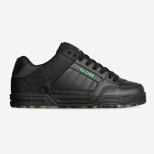 scarpe skate globe tilt black green mosaic