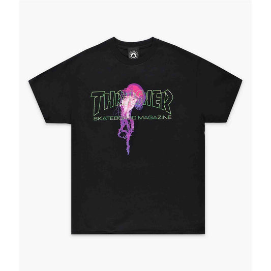 t-shirt Thrasher x Atlantic drift black