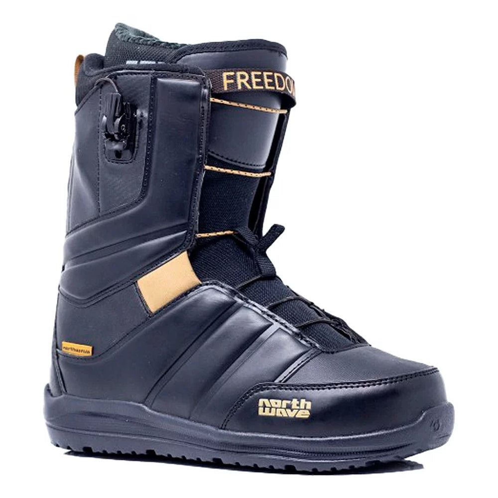 scarponi snowboard northwave freedom black rubber tg 42