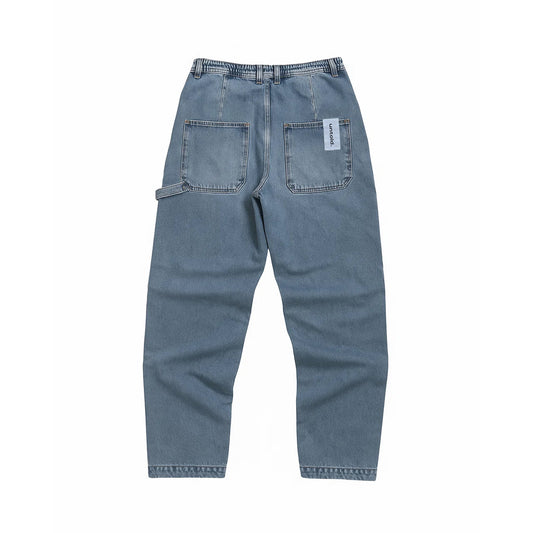 baggy pants Untold.® Taitō blue vintage washed