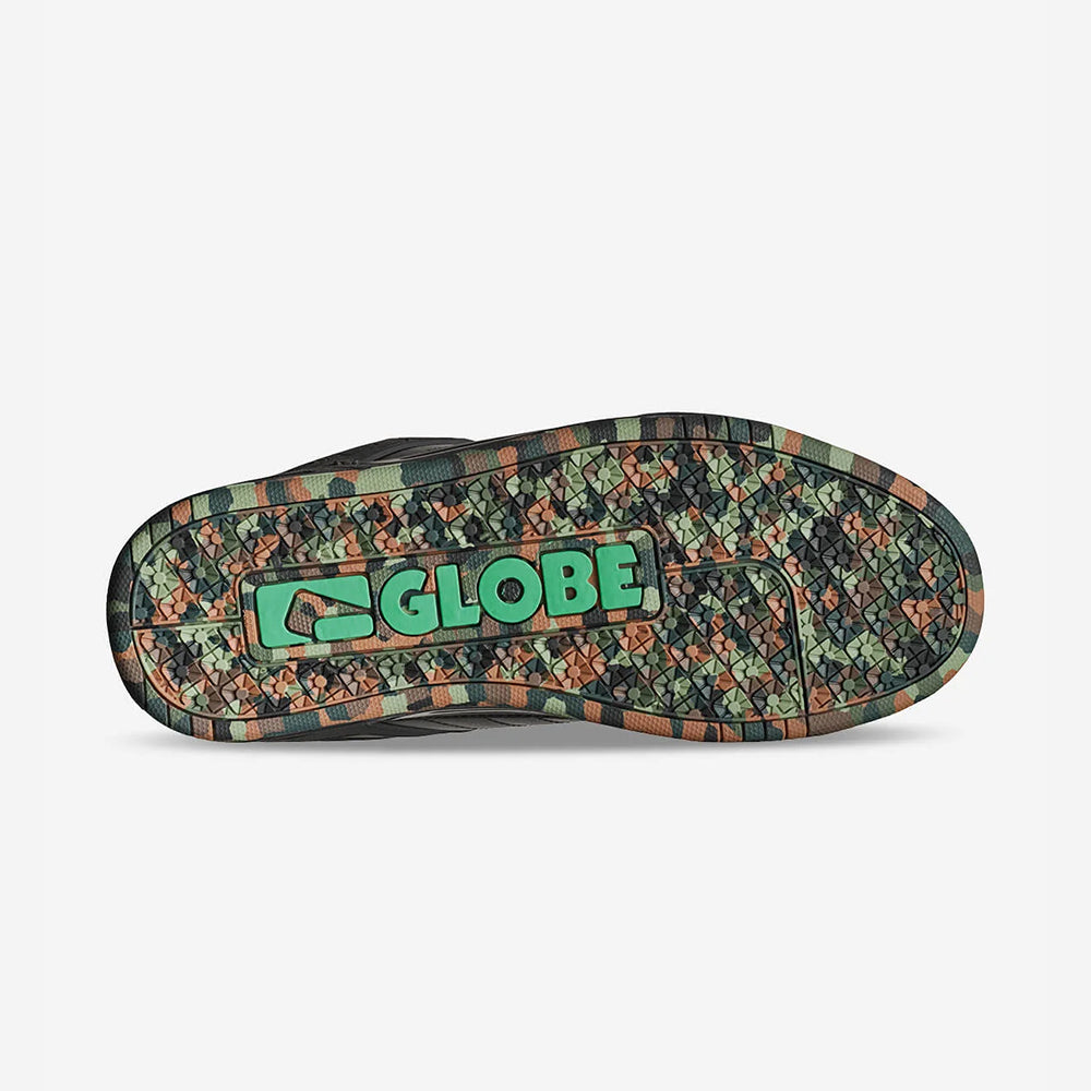 scarpe skate globe tilt black green mosaic