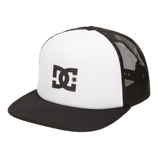 cappellino Dc Shoes gas station tracker cap black white