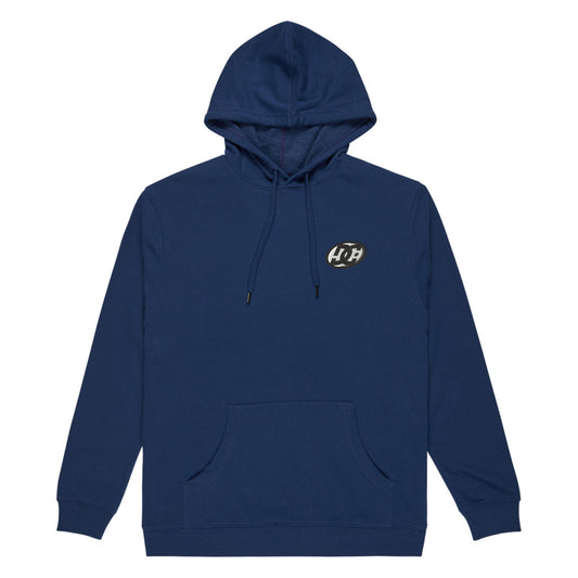 felpa cappuccio DC SHOES fast bubble hoodie navy
