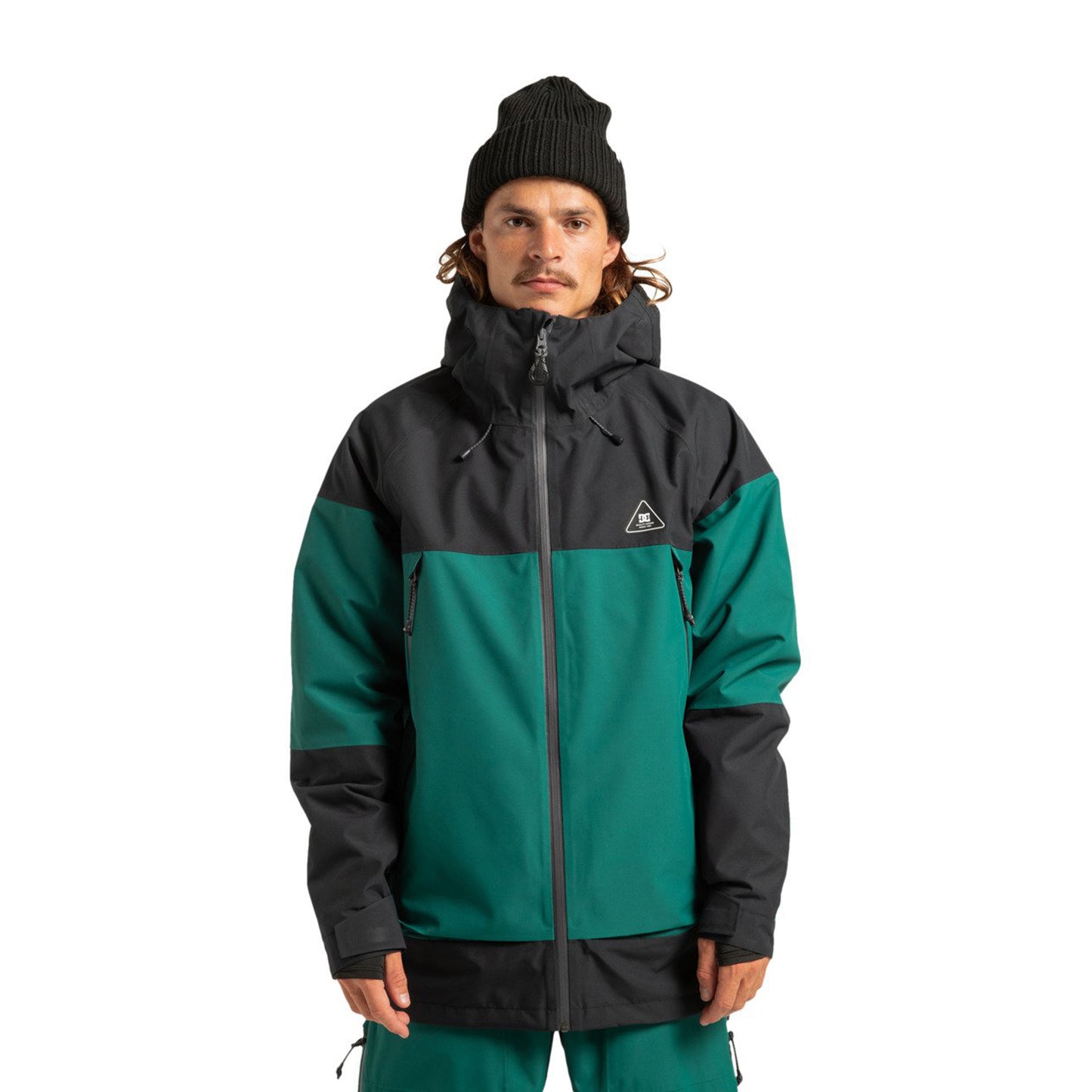 giacca snowboard DC intel Jacket black green 30k