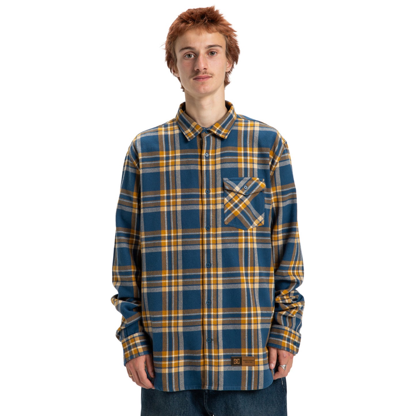camicia flanella DC SHOES marsala flannel shirt
