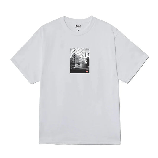 t-shirt Obey Osaka photo tee white
