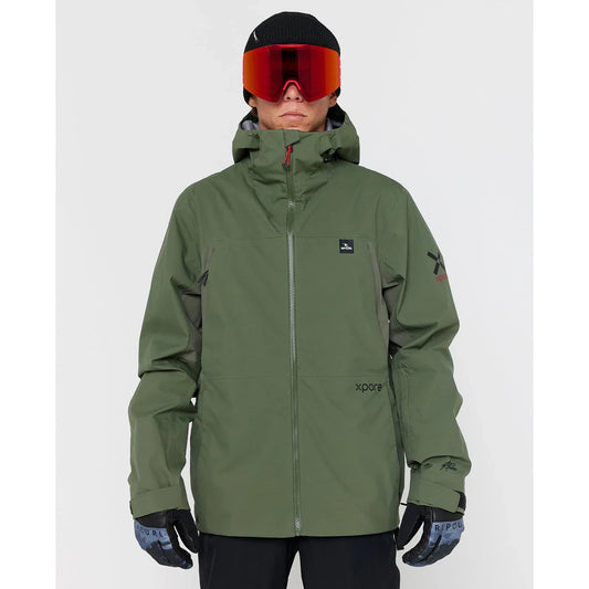RIPCURL snowboard xpore 3L jacket DEEP CACTUS 30k Tg M