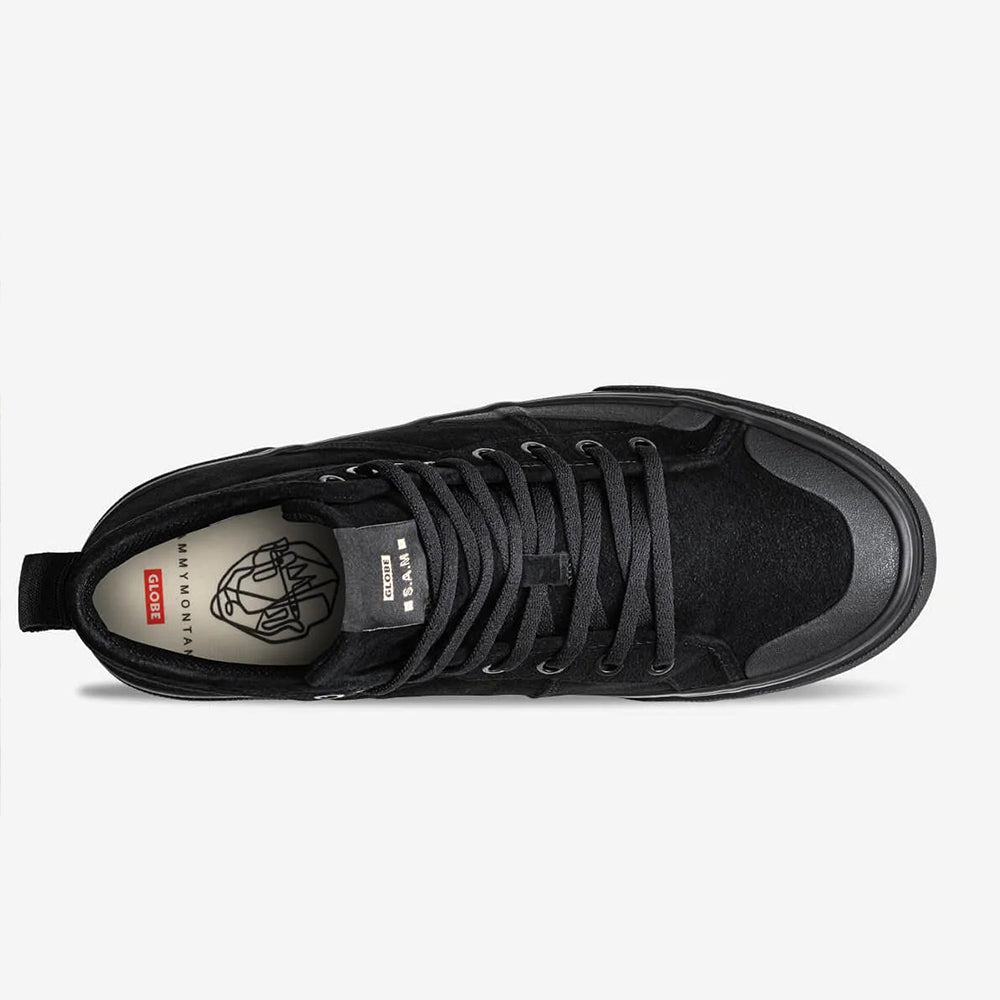 scarpe skate Globe los angered black wolverine montano