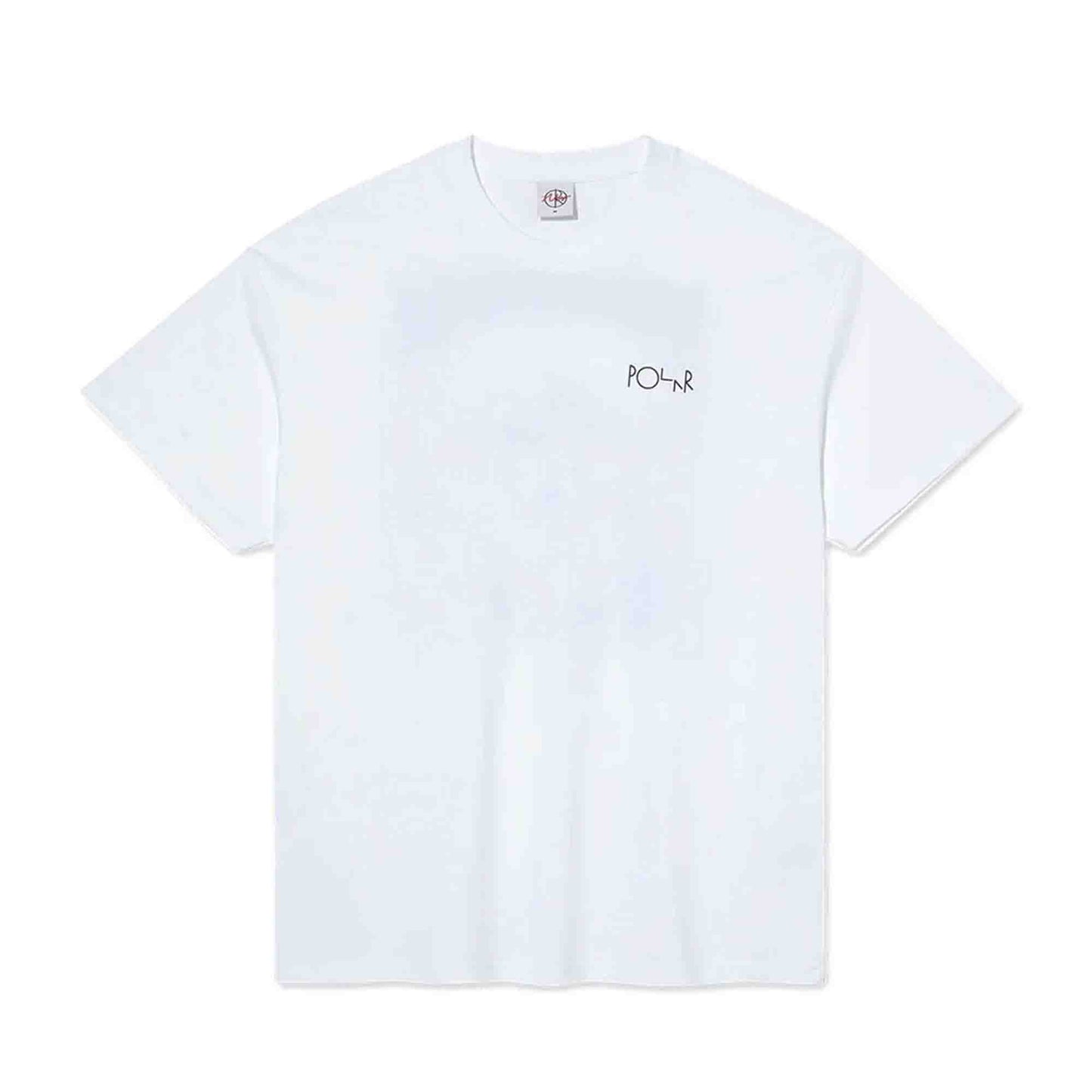 maglietta POLAR Skate Co. portrait t-shirt white Tg S