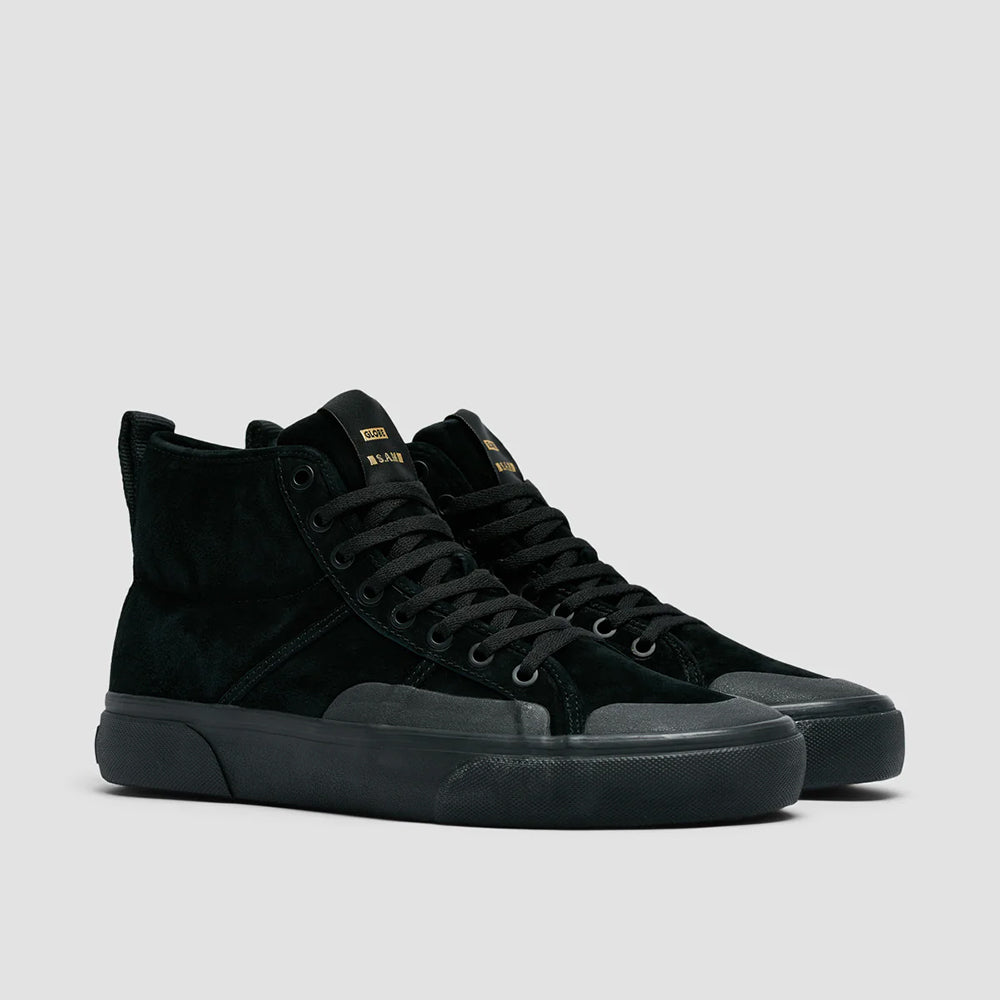 scarpe skate Globe los angered black wolverine montano
