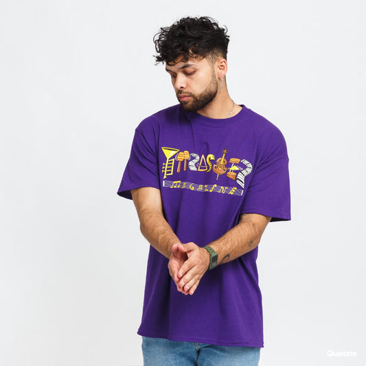t-shirt Thrasher fimore logo tee purple