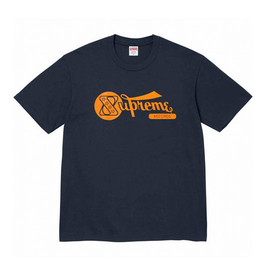 t-shirt Supreme® Newyork records tee navy