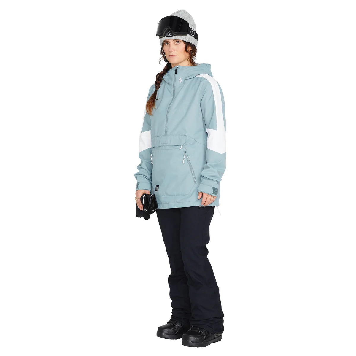 giacca snowboard donna Volcom mirror anorak woman Jacket 10k Tg XS - S
