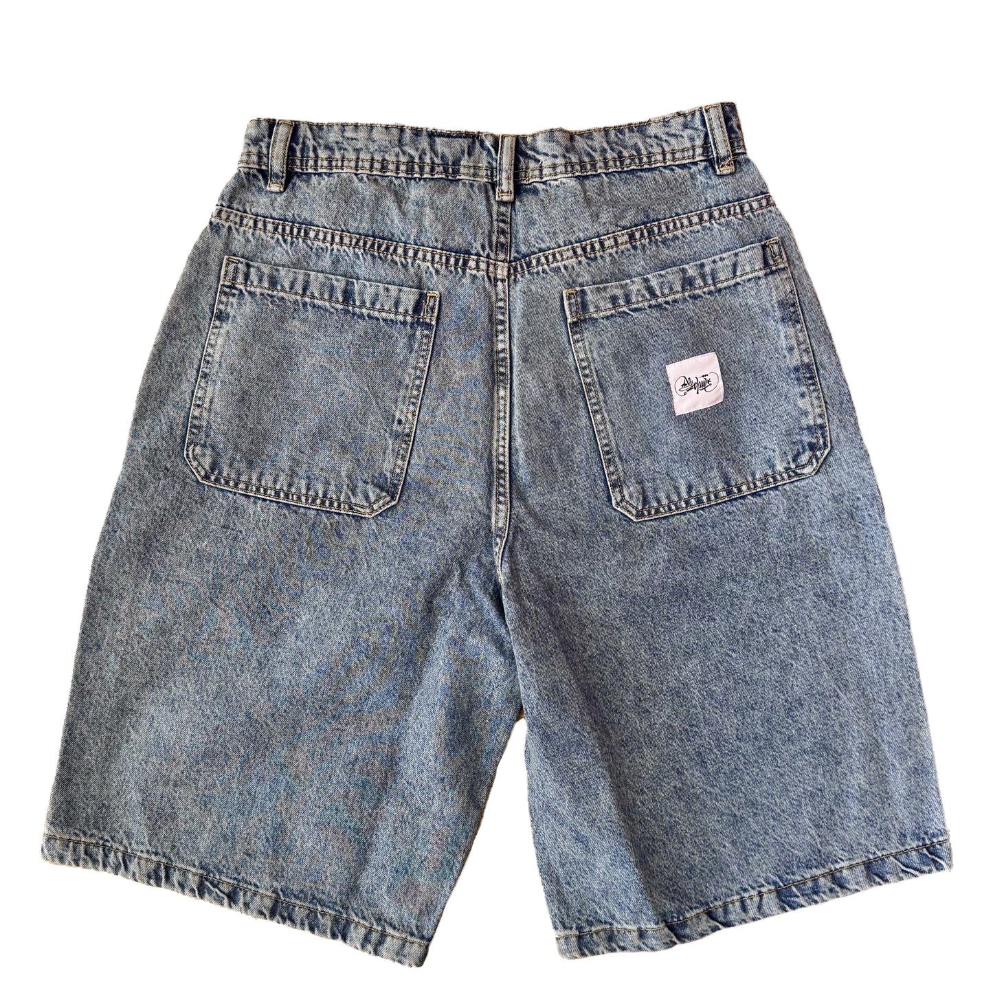 bermuda shorts Oldschool extra baggy jorts mid blue