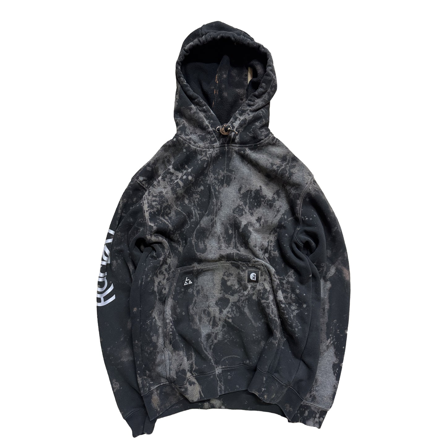 felpa CARHARTT x OldschoolPesaro® x Hurley tye dye black holiday 2025