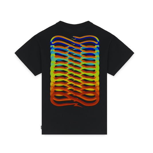 t-shirt Propaganda Clothing ribs heat nero