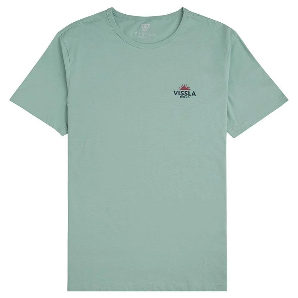 t-shirt Vissla sunset wave tee jade M
