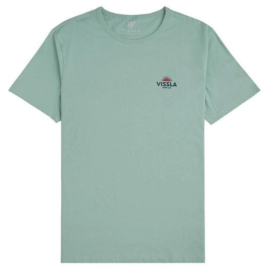t-shirt Vissla sunset wave tee jade M