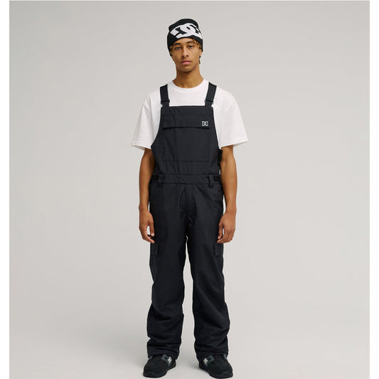 salopette snowboard DC docile bib black 10k