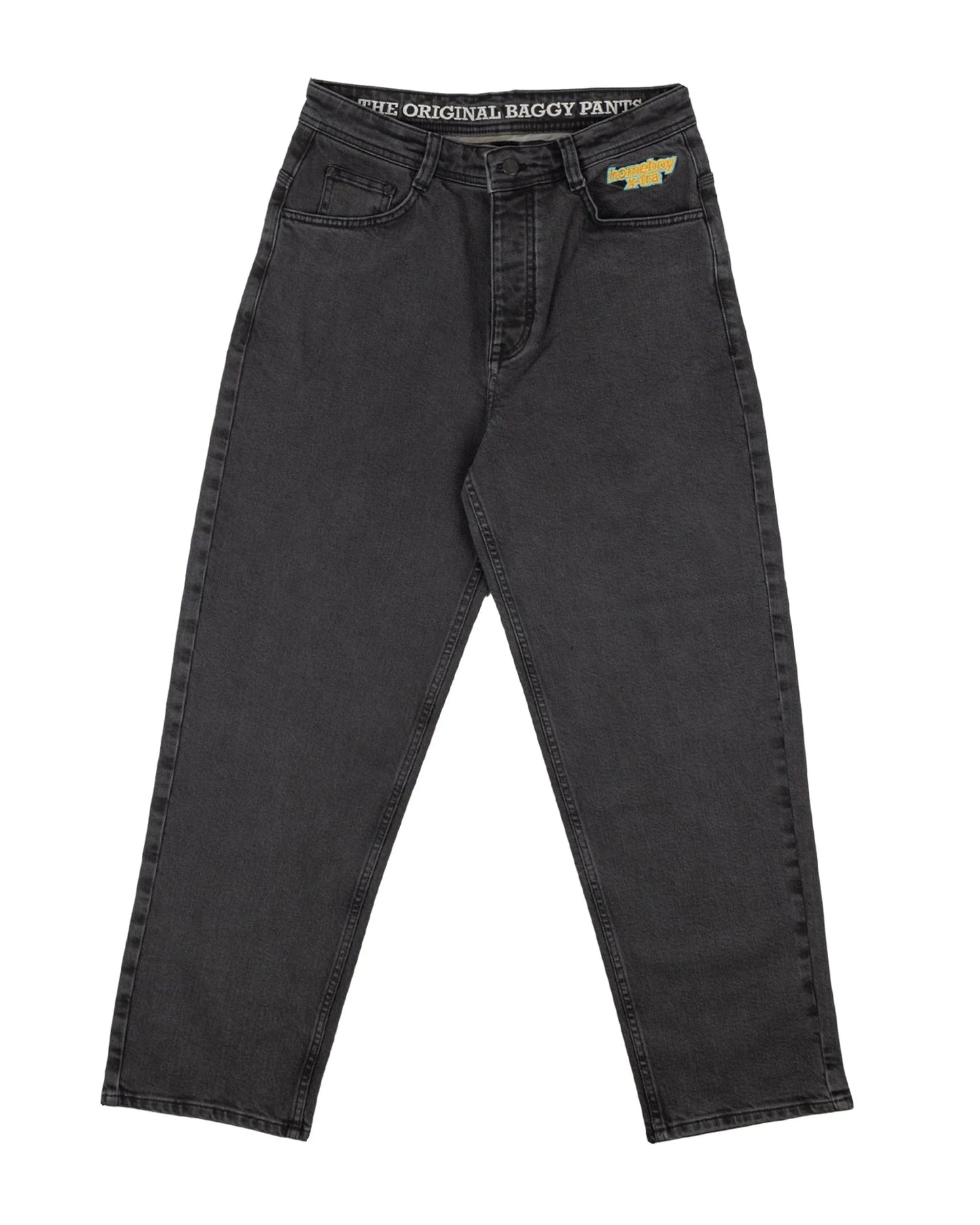 jeans baggy HOMEBOY baggy denim washed grey