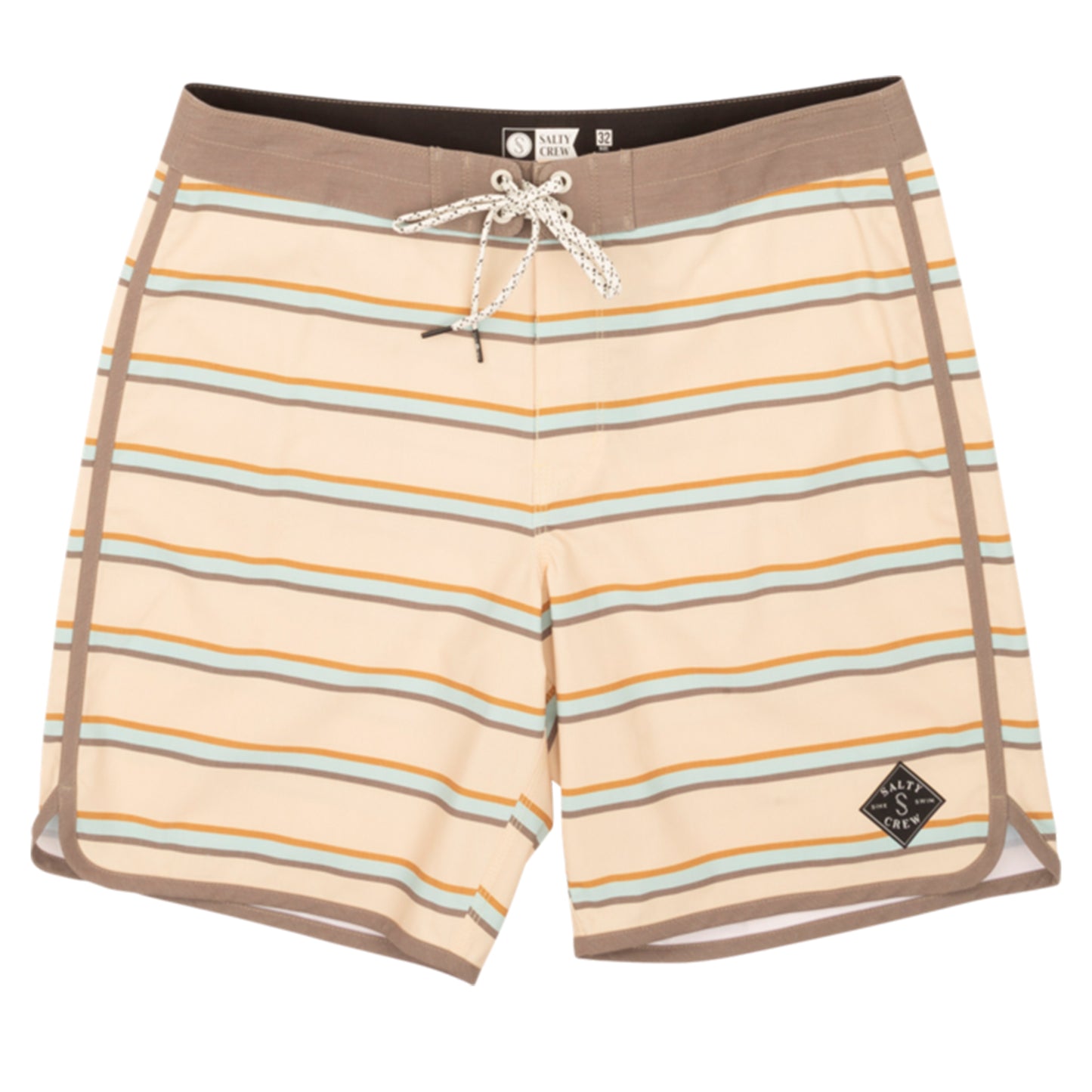 costume boardshorts Saltycrew beach break camel