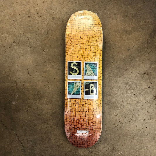 tavola skate Hopps Brandi polaroid deck 8.5 compreso grip