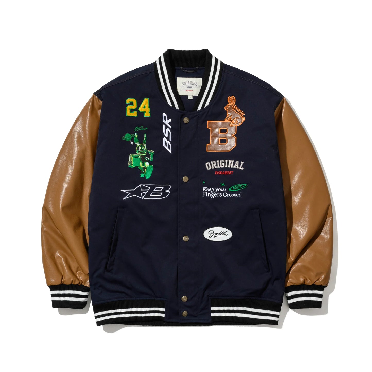 giacca snowboard Bsrabbit Trippy Rb Varsity jacket 10k