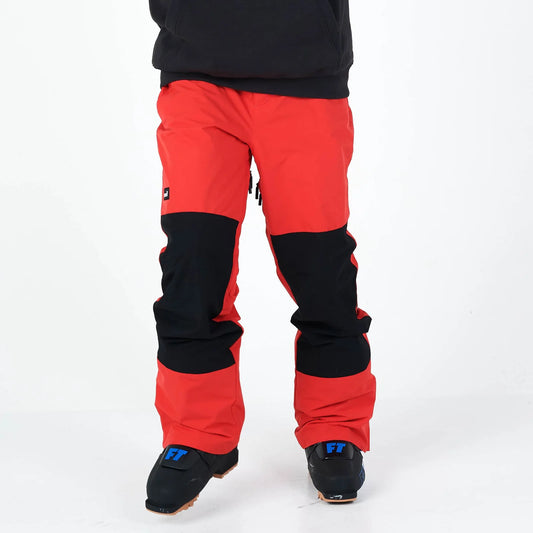 pantaloni snowboard Planks easy rider pants red 10k S - M - L