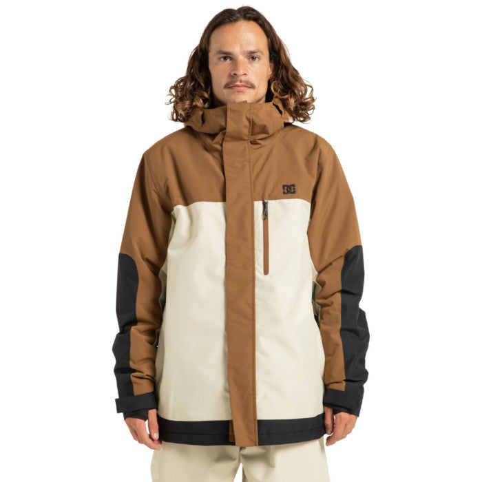 giacca snowboard DC defiant Jacket oatmetal 10k tg S - M - L - XL