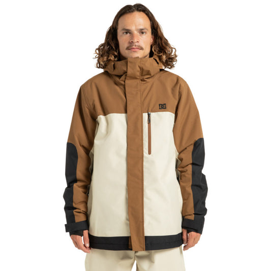 giacca snowboard DC defiant Jacket oatmetal 10k tg S - M - L - XL