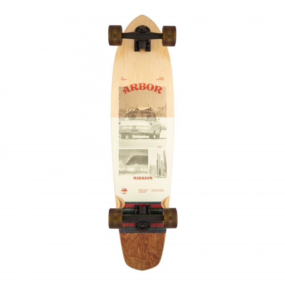 tavola skate Arbor longboard performance photo mission35 NUOVO