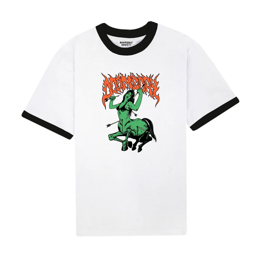 t-shirt Doomsday lady of war tee white