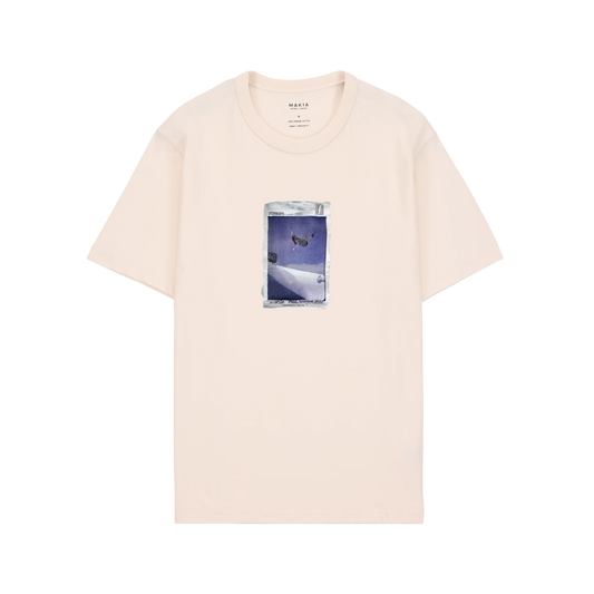 t-shirt Makia Ingemar natural white