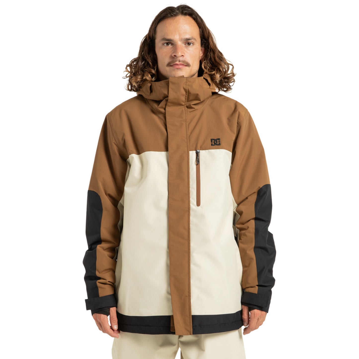 giacca snowboard DC defiant Jacket oatmeal 10k