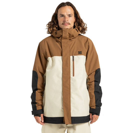 giacca snowboard DC defiant Jacket oatmeal 10k