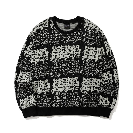 maglione Bsrabbit Jacquard Always Kintwear black
