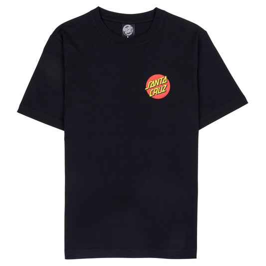 t-shirt Santacruz classic dot chest tee black