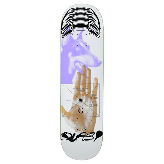 tavola skate Quasi Skateboards Thoughts" 8.5" Gilbert Crockett